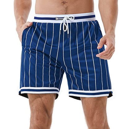 Men's Ice Silk Pants Casual Basketball Shorts