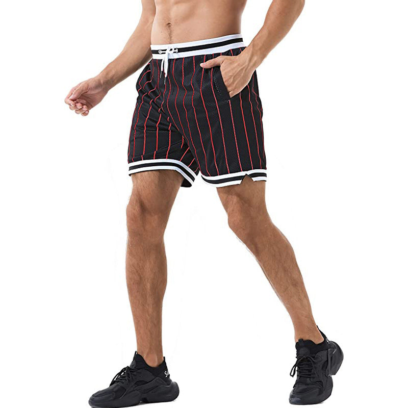 Men's Ice Silk Pants Casual Basketball Shorts