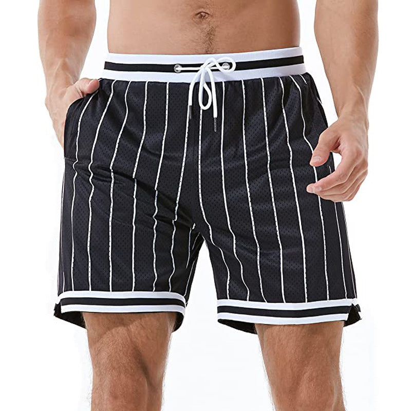 Men's Ice Silk Pants Casual Basketball Shorts