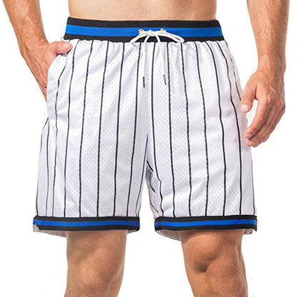 Men's Ice Silk Pants Casual Basketball Shorts