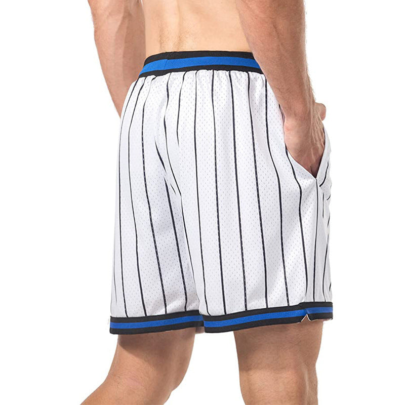 Men's Ice Silk Pants Casual Basketball Shorts