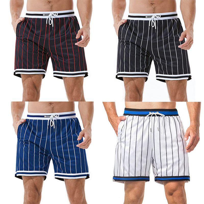 Men's Ice Silk Pants Casual Basketball Shorts